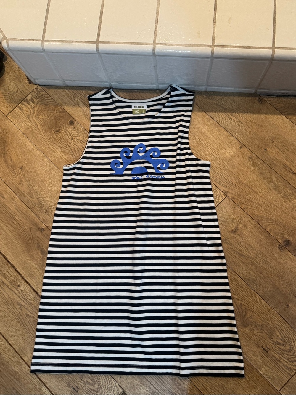 Anthropologie Celandine x Agathe Marty Graphic Mini Dress - Picture 4 of 6